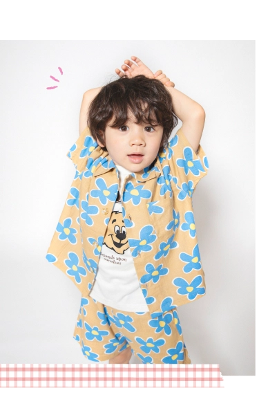 花柄がおしゃれかわいいセットアップ