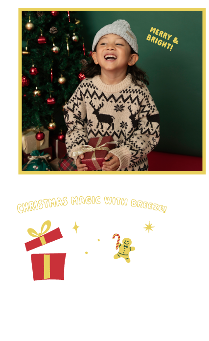 BREEZE(ブリーズ)のクリスマスセーター