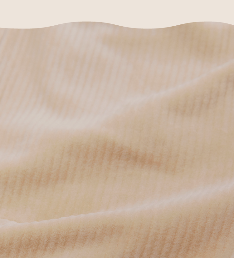 ふわとろボトムのふわふわの生地感