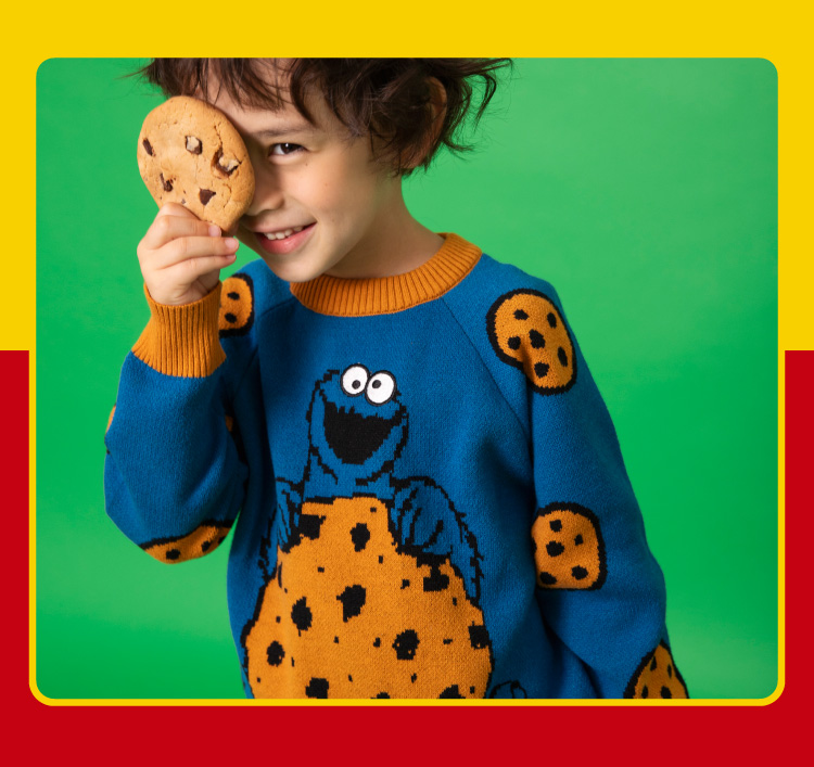 BREEZEのセサミストリート ニット