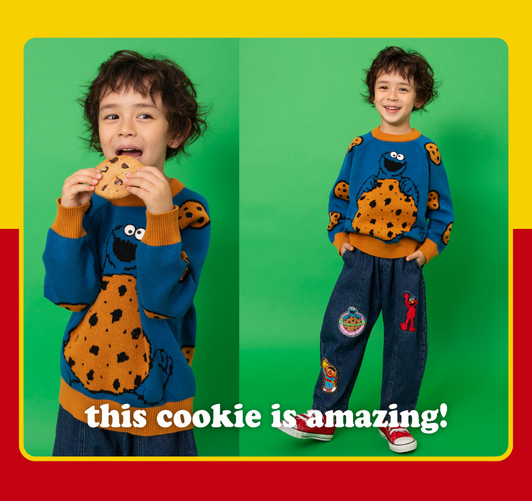 BREEZEのセサミストリート ニット