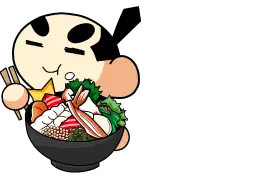 もりもり食べるむてん丸