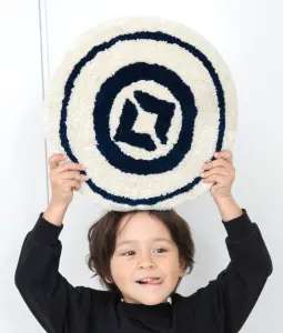 お皿クッションマット 大きさイメージ