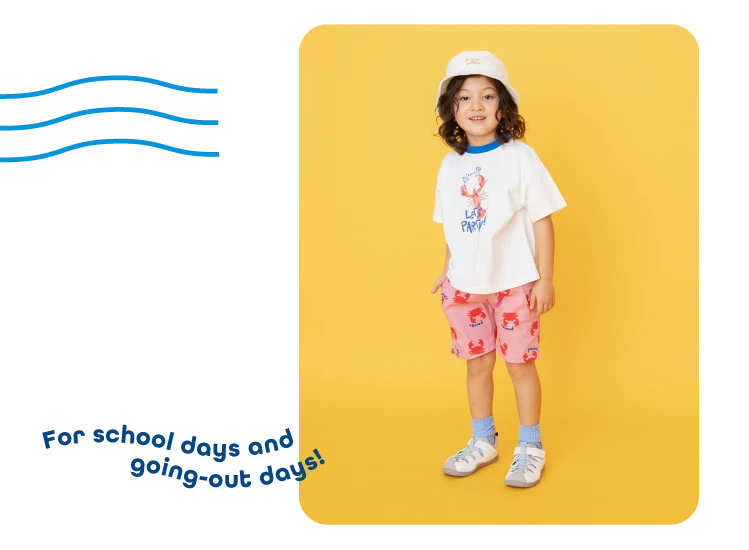 BREEZEの新作シェフハーフパンツ