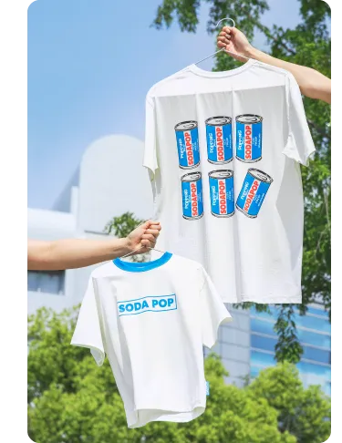 冷っほーい気化冷却大人Tシャツ