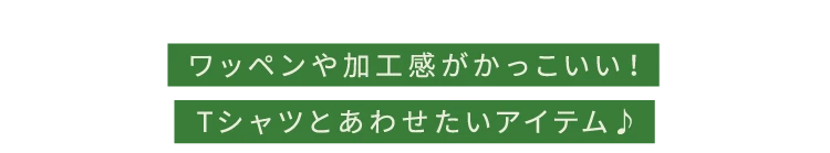 恐竜ワッペンデニムパンツ