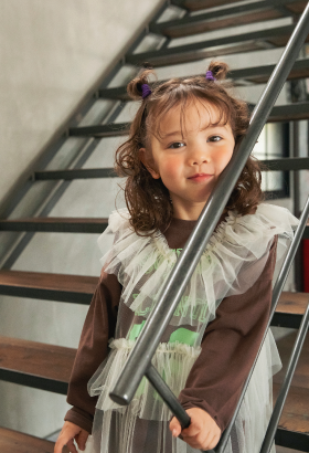 カモフラージュ柄・迷彩柄のコーデの女の子スタイリング2