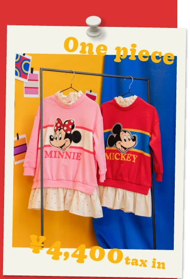 サガラワッペントレーナーワンピ ￥4,400 tax in