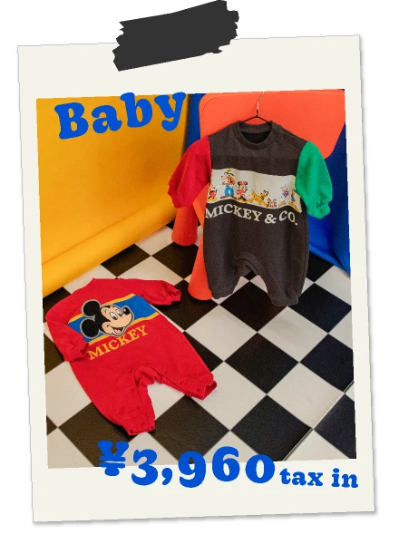 サガラワッペンカバーオール ￥3,960 tax in