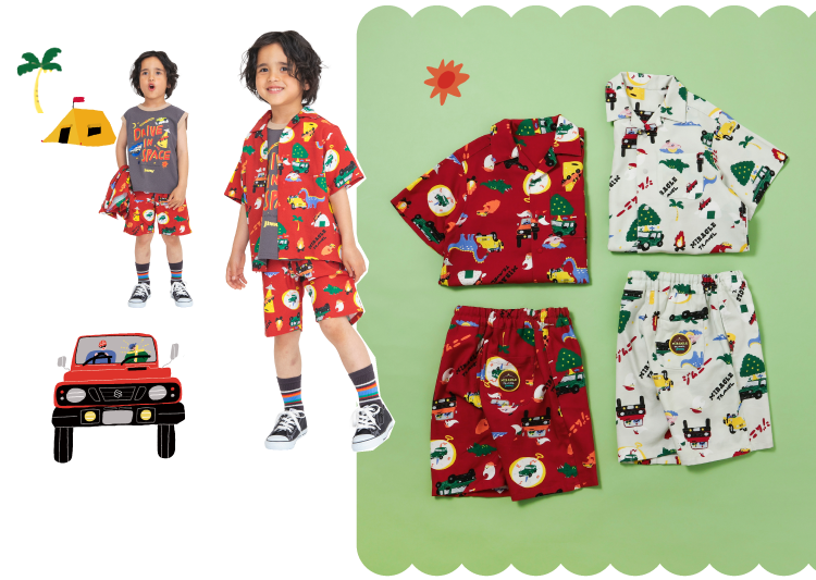 JIMNYコラボセットアップ 各2色展開