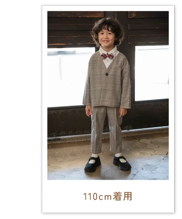 BREEZE男児フォーマルセットアップ110CM着用