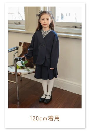 BREEZE女児フォーマルセットアップ120CM着用