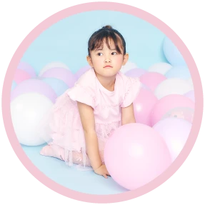 チュールがかわいいキッズ用ルームウェア