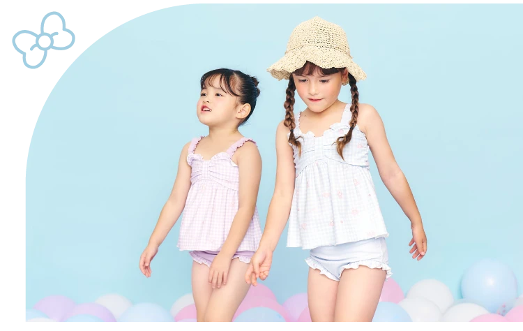 マイメロディ＆クロミのキッズ水着