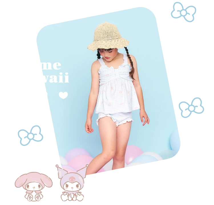 ゆめかわなマイメロ水着