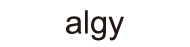 algy