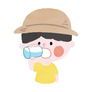 こまめに水分補給