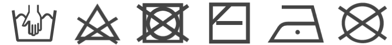 洗濯絵表記