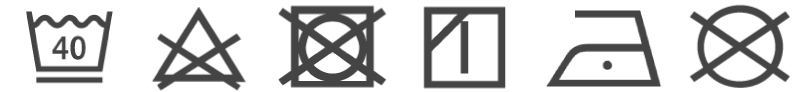 洗濯絵表記