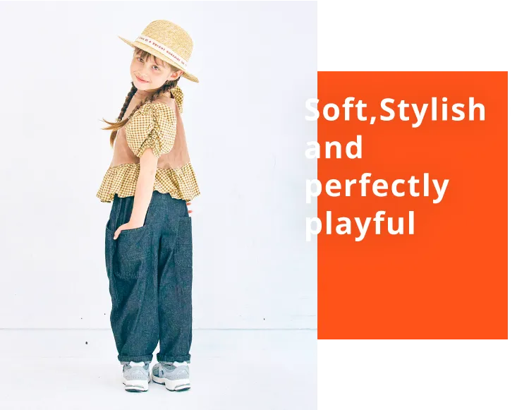 Soft,Stylish and perfectly playful p.premier ピードットプルミエの子供服