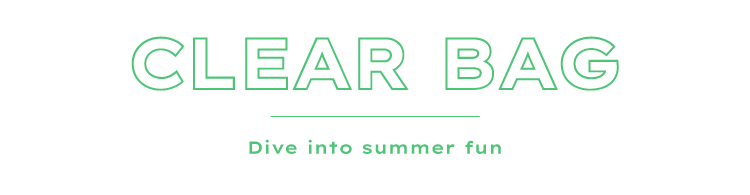 クリアバッグ
