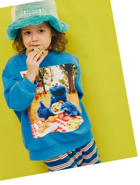 セサミストリート コーデ7