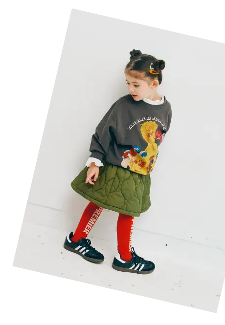 セサミストリート コーデ8