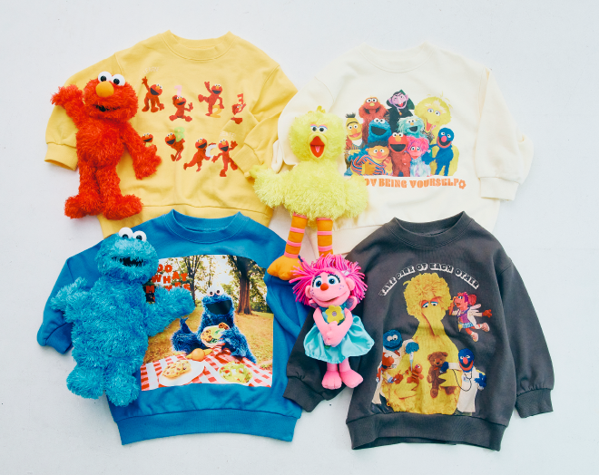 セサミストリート コラボアイテム