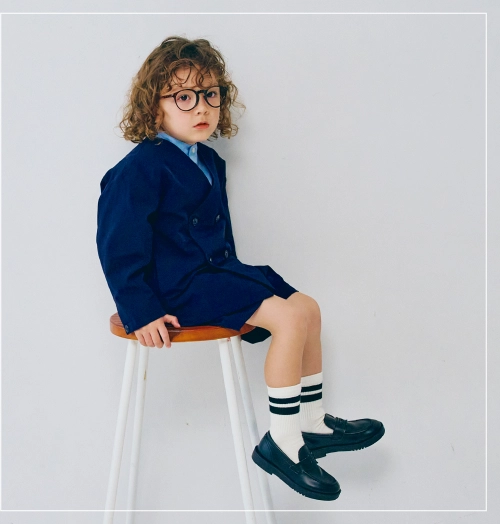 p.premier ピードットプルミエのネイビーのフォーマルスタイル　男の子におすすめ