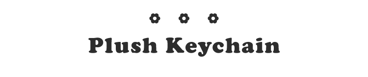 Plush Keychain
